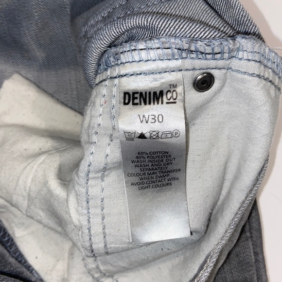 Denim Co men’s grey straight leg jeans - Picture 3 of 6